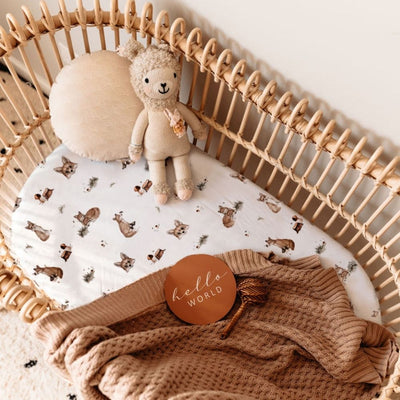 Snuggle Hunny Kids Bassinet Sheet | Change Pad Cover - PramFox Singapore