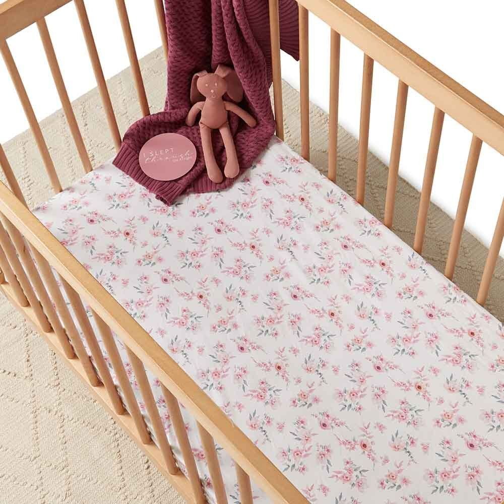 Snuggle Hunny Kids Fitted Cot Sheet PramFox Singapore