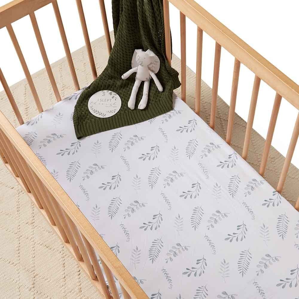 Snuggle Hunny Kids Fitted Cot Sheet PramFox Singapore