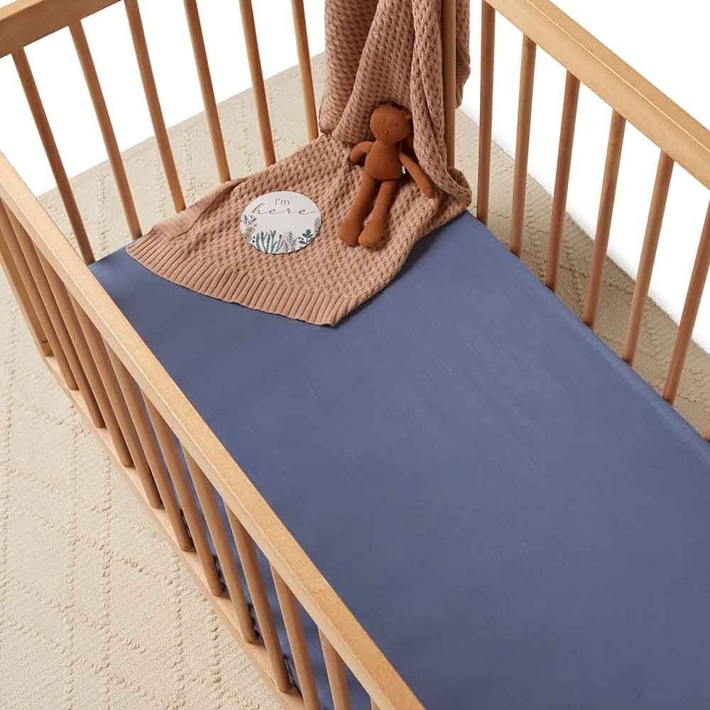 Snuggle Hunny Kids Fitted Cot Sheet - PramFox Singapore