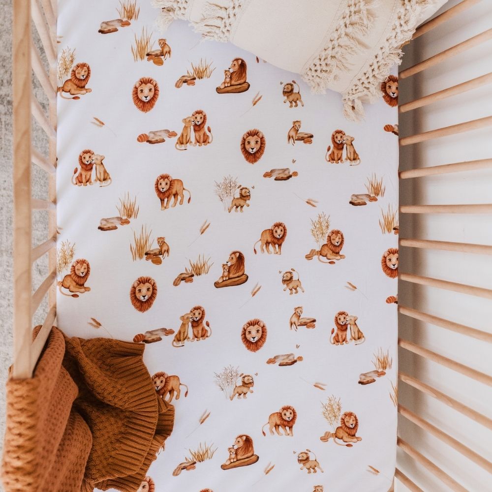 Snuggle Hunny Kids Fitted Cot Sheet - PramFox Singapore