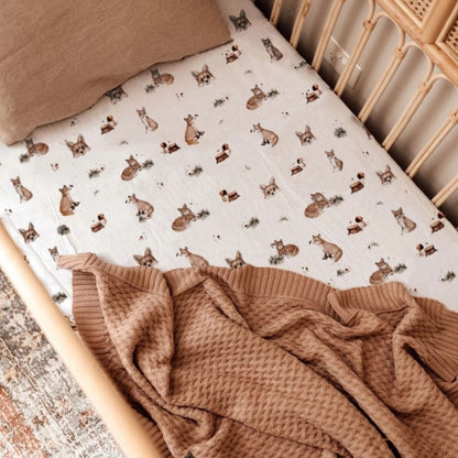Snuggle Hunny Kids Fitted Cot Sheet - PramFox Singapore
