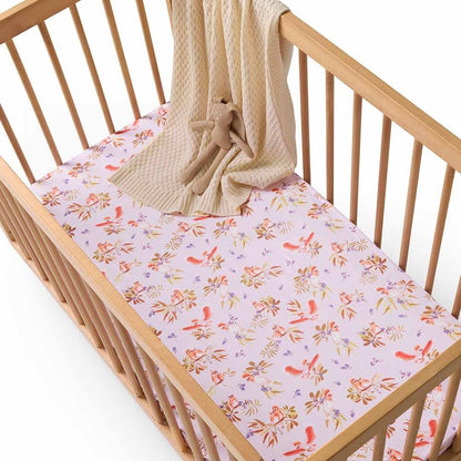 Snuggle Hunny Kids Fitted Cot Sheet - PramFox Singapore