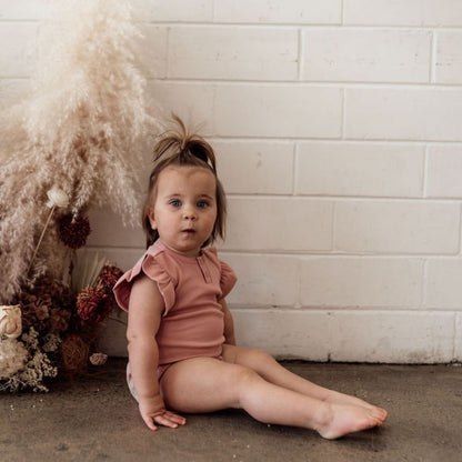 Snuggle Hunny Kids Short-Sleeved Bodysuit - PramFox Singapore