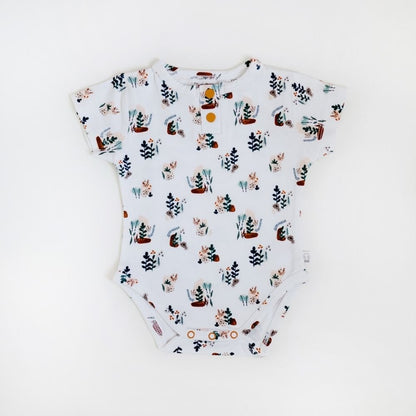 Snuggle Hunny Kids Short-Sleeved Bodysuit - PramFox Singapore