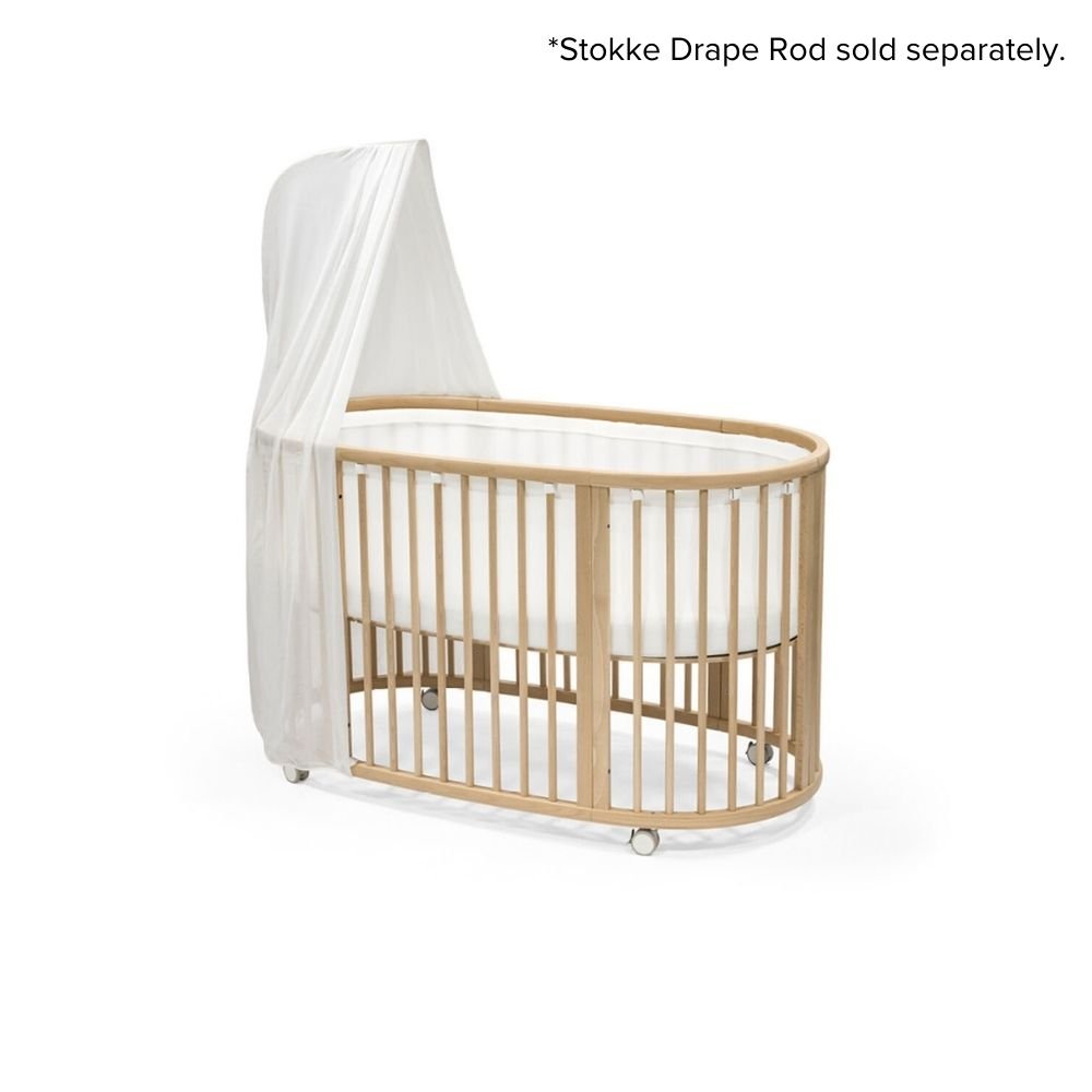 Stokke Sleepi-bedhemeltje V3, Wit - Creëer een gezellige, rustige omgeving voor je baby - Eenvoudig te monteren - Lichtgewicht stof - Past bij Sleepi Stokke Sleepi-bedhemeltje V3, Wit - Creëer een gezellige, rustige omgeving voor je baby - Eenvoudig te monteren - Lichtgewicht stof - Past bij Sleepi