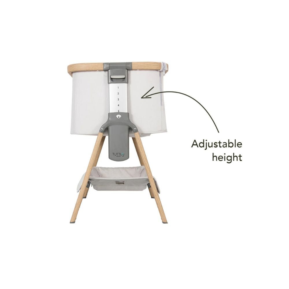 Tutti Bambini CoZee Bedside Crib - PramFox Singapore