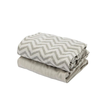 Tutti Bambini CoZee Fitted Sheets, 2 Pack - PramFox Singapore