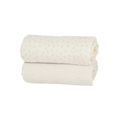 Tutti Bambini CoZee Fitted Sheets, 2 Pack - PramFox Singapore