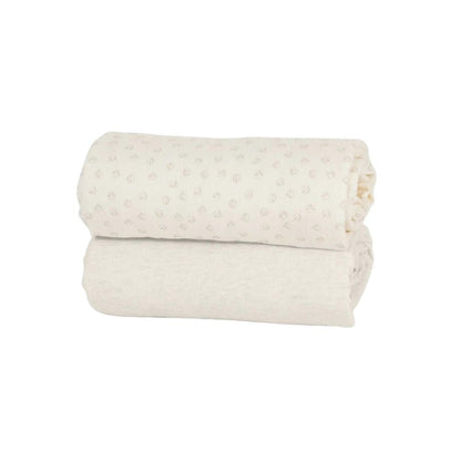 Tutti Bambini CoZee Fitted Sheets, 2 Pack - PramFox Singapore