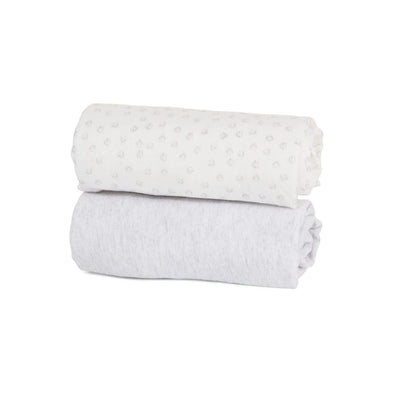 Tutti Bambini CoZee Fitted Sheets, 2 Pack - PramFox Singapore