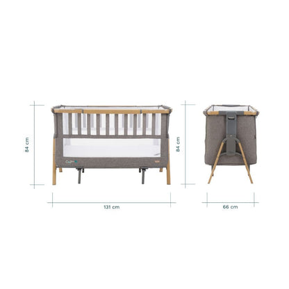 Tutti Bambini CoZee XL Bedside Crib & Cot - PramFox Singapore