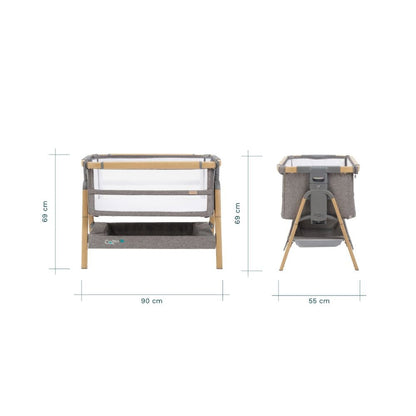 Tutti Bambini CoZee XL Bedside Crib & Cot - PramFox Singapore