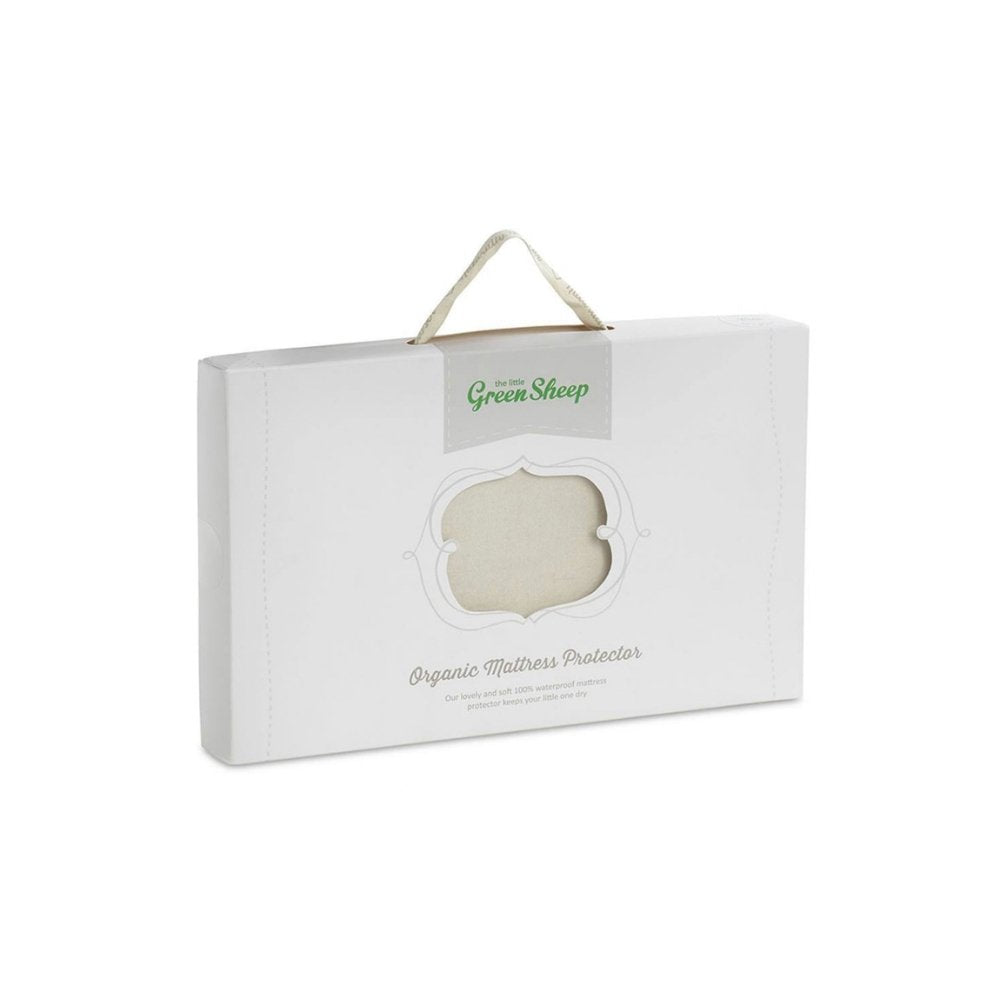 The Little Green Sheep Waterproof Mattress Protector Oval, Stokke Mini, 60x75cm